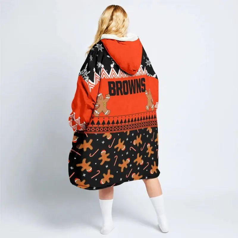 Cleveland Browns Snug Hoodie Back