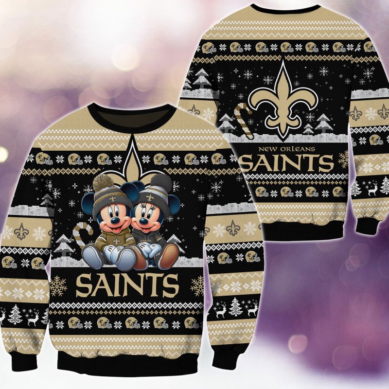 New Orleans Saints Ugly Christmas Sweater