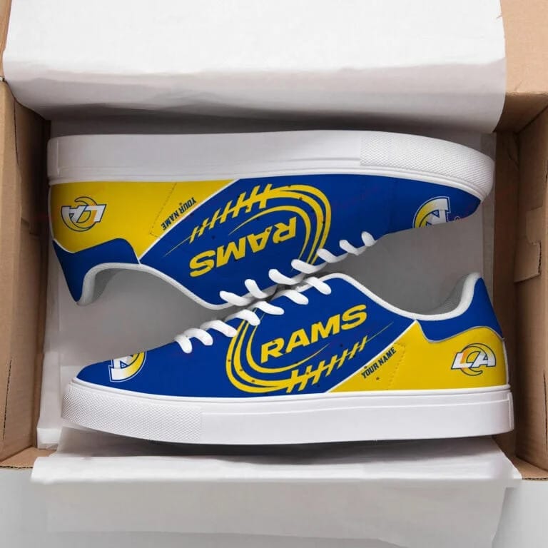 Los Angeles Rams Personalized SS Custom Sneakers