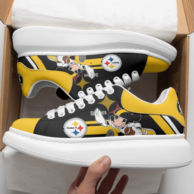 Pittsburgh Steelers MQ Sneakers Front View