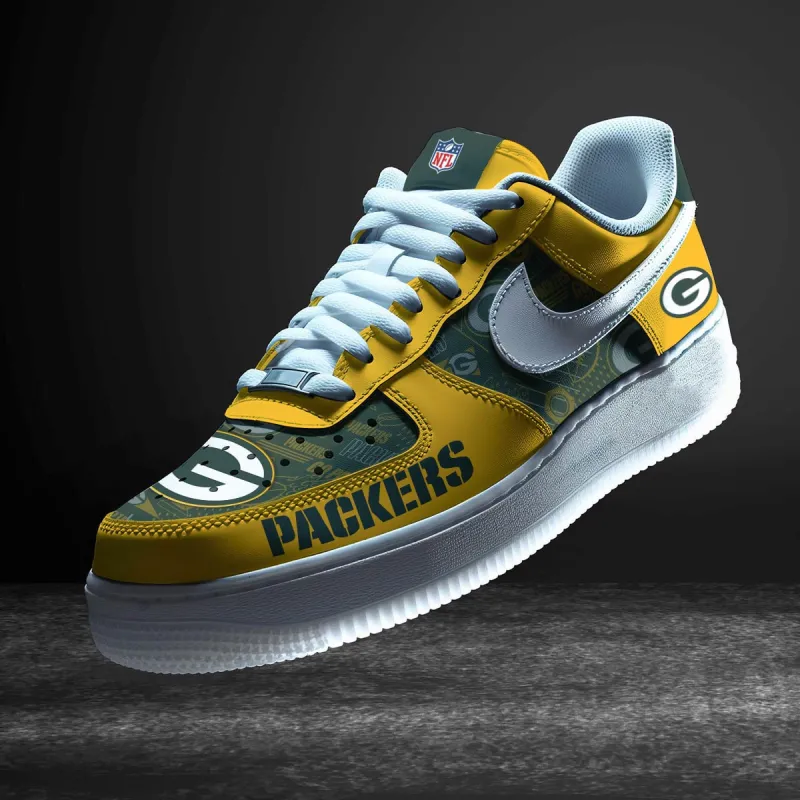 Green Bay Packers Personalized Sneakers