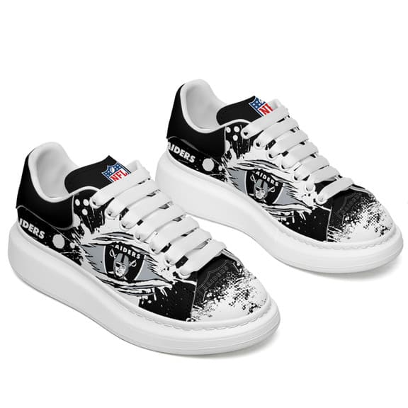 Las Vegas Raiders MQ Sneakers Back View
