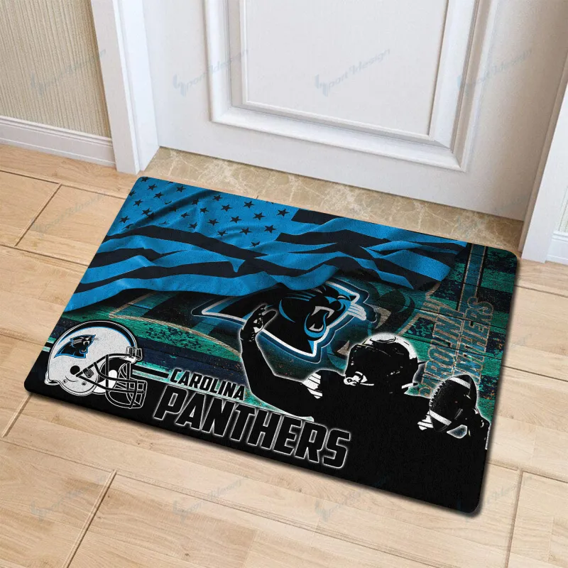 Carolina Panthers Doormat Background