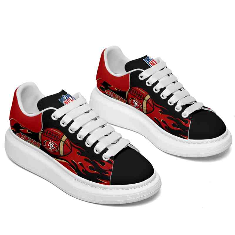 San Francisco 49ers MQ Sneakers - Top View
