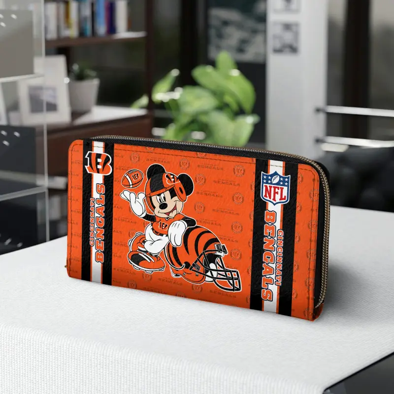 Cincinnati Bengals Wallet Mockup
