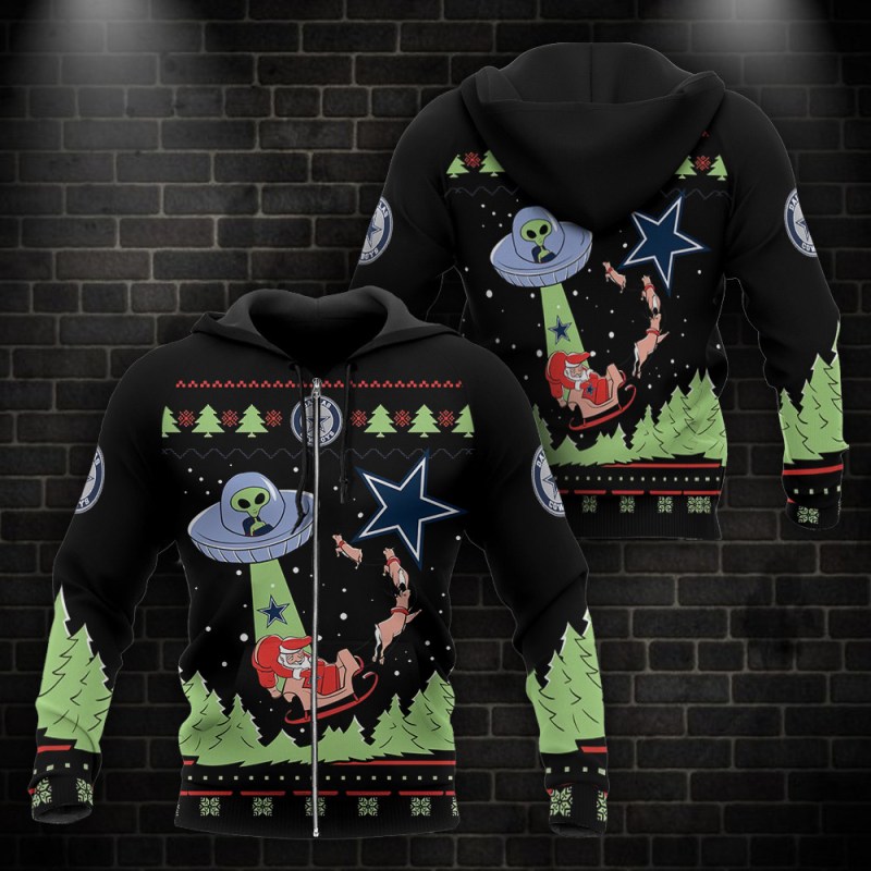Dallas Cowboys Hoodie BB44 - Back View