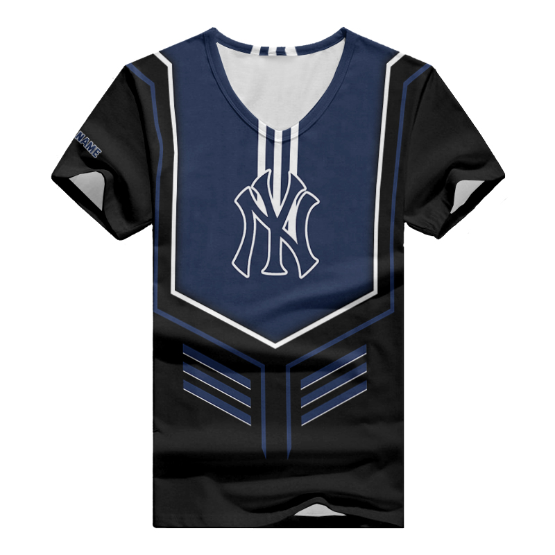 New York Yankees T-shirt Close-up