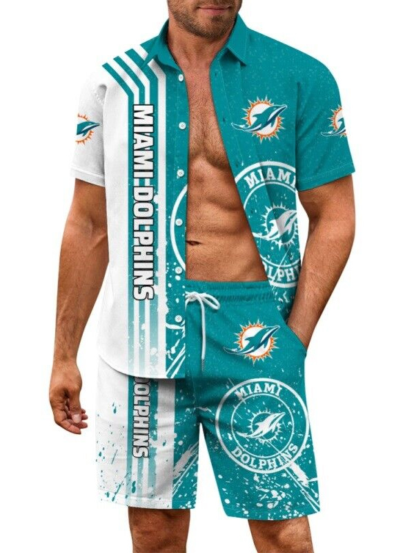 Miami Dolphins Hawaiian Shirt