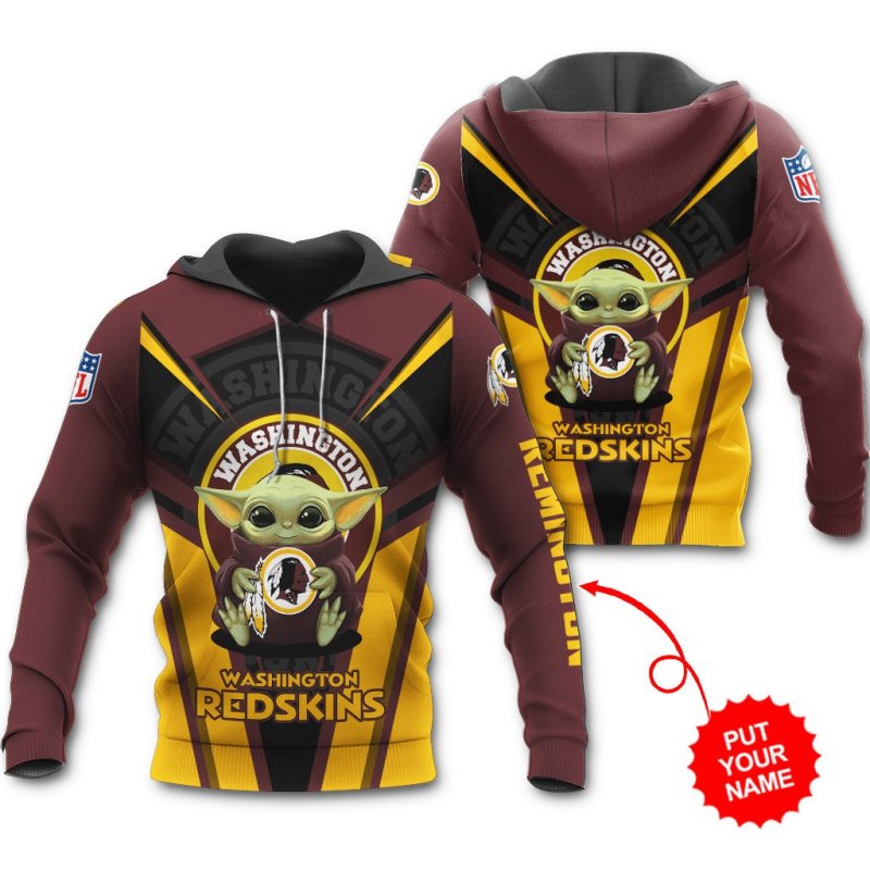 Washington Redskins Personalized Hoodie