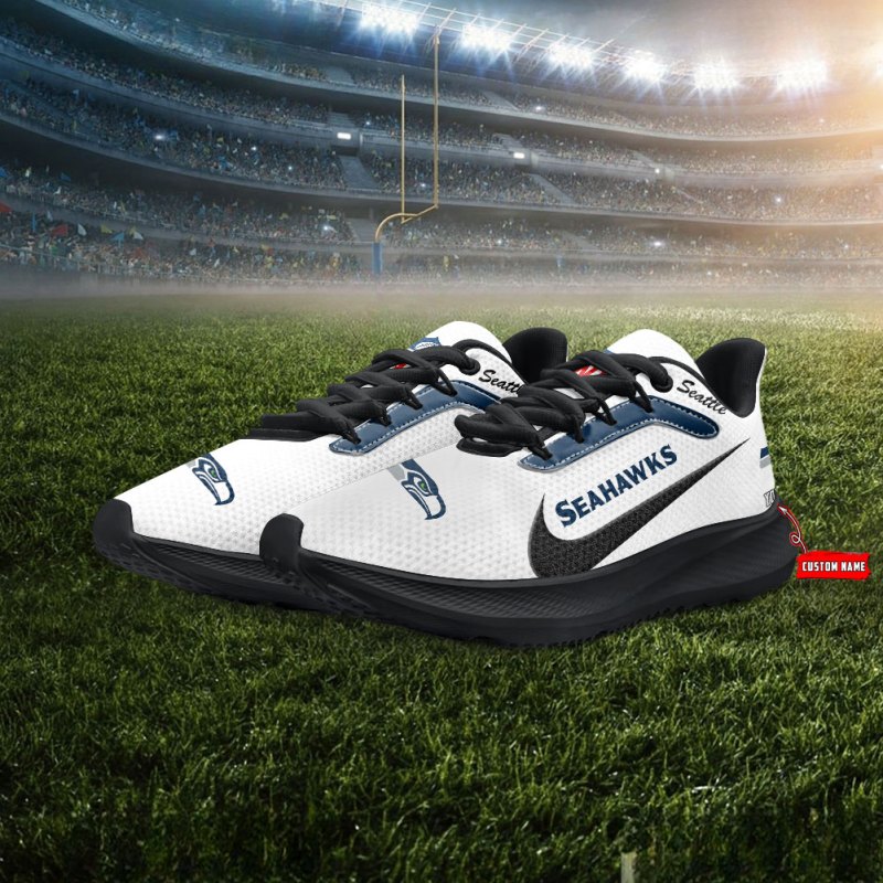 Patch Decor Seattle Seahawks Shoes