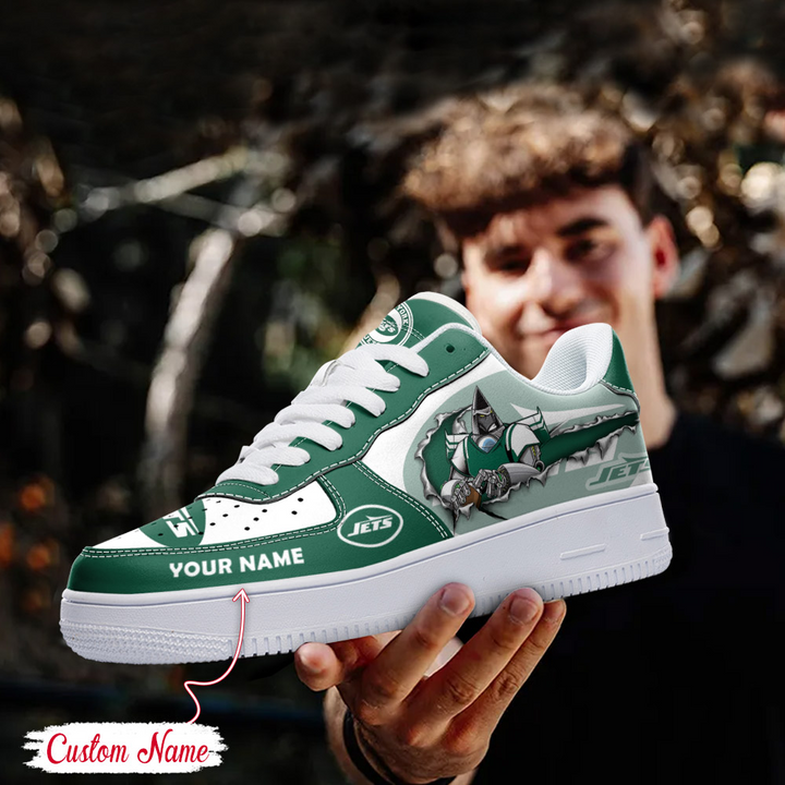 NFL New York Jets Custom Name Air Force 1