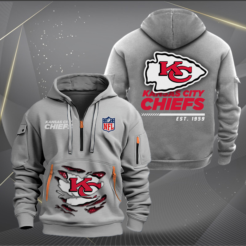 Kansas City Chiefs Hoodie Side View