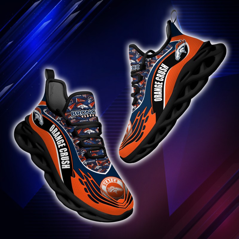 Denver Broncos Yezy Running Sneakers