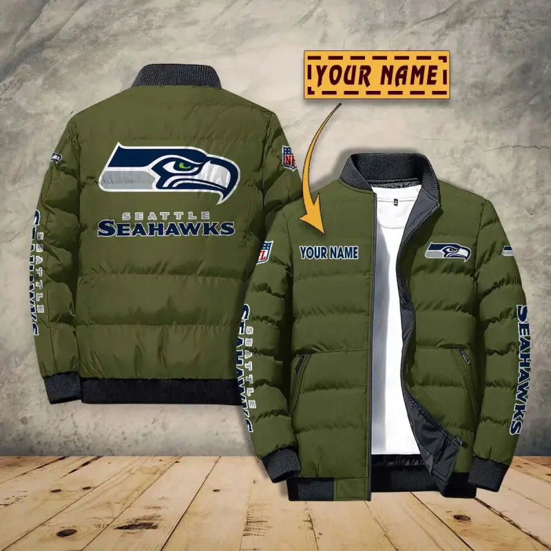 Seattle Seahawks Puffer Jacket