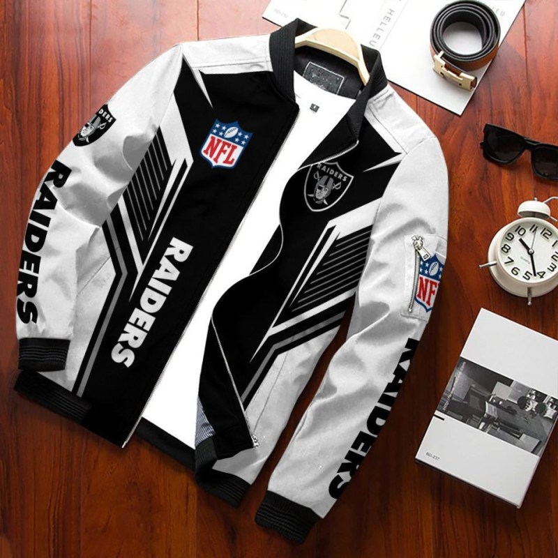 Las Vegas Raiders Bomber Jacket