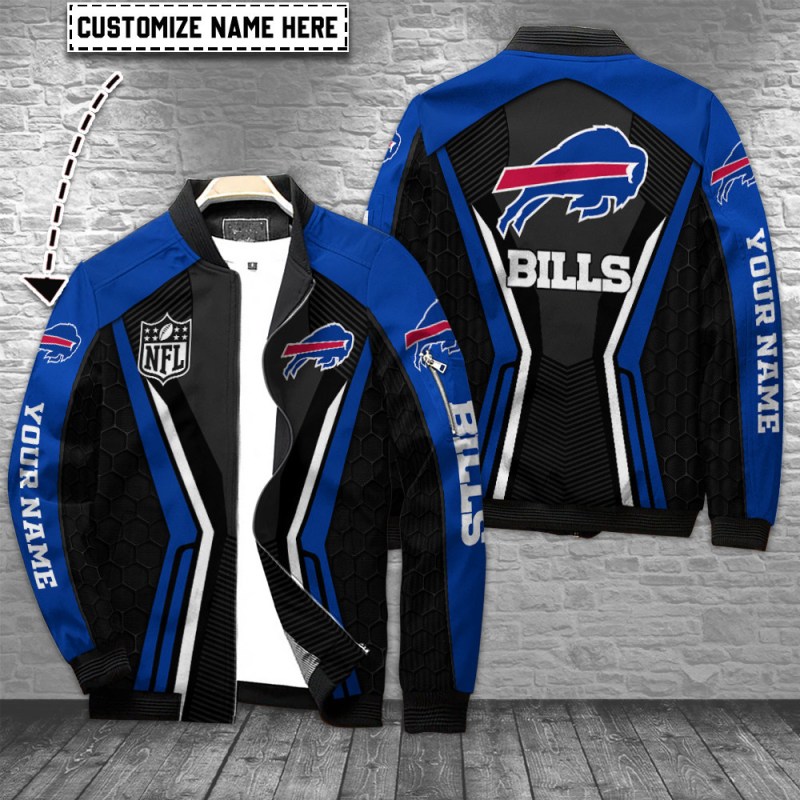 Buffalo Bills Personalized Bomber Jacket