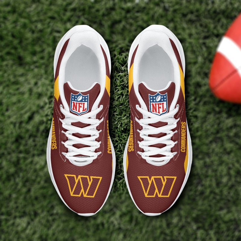 Washington Commanders Running Shoes - Back View