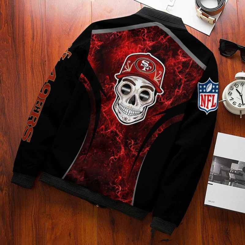 San Francisco 49ers Bomber Jacket Back
