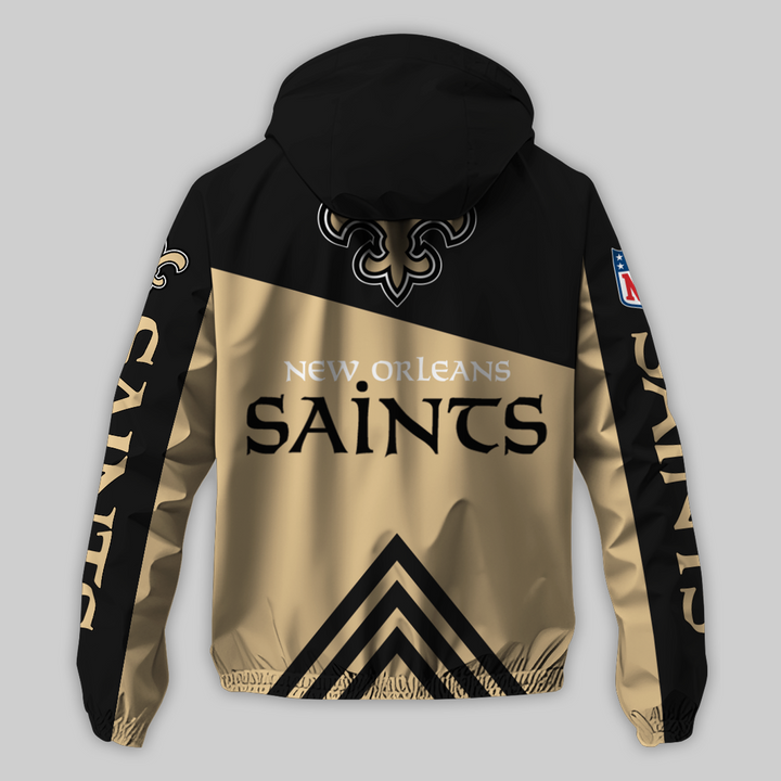 New Orleans Saints Outdoor Jacket Side View