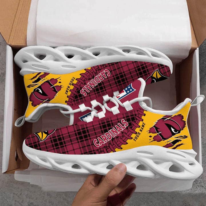Arizona Cardinals Personalized Yezy Running Sneakers