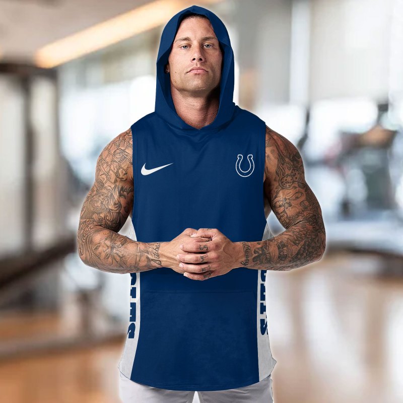 Indianapolis Colts Tank Top Front Team Color
