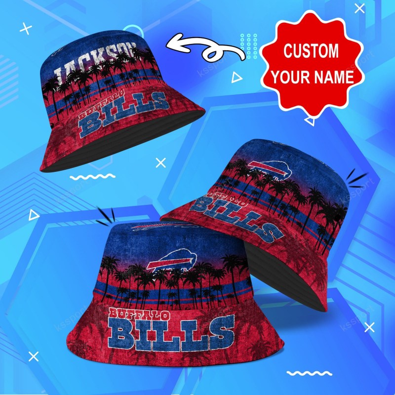 Buffalo Bills Personalized Bucket Hat