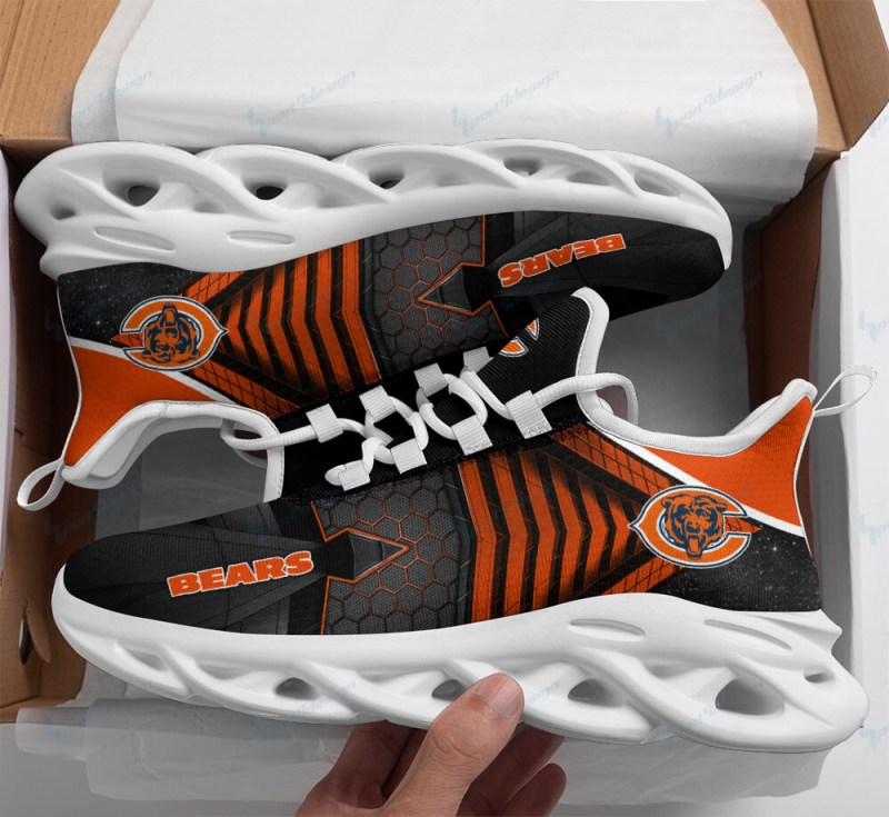 Chicago Bears Yezy Running Sneakers - Image 2