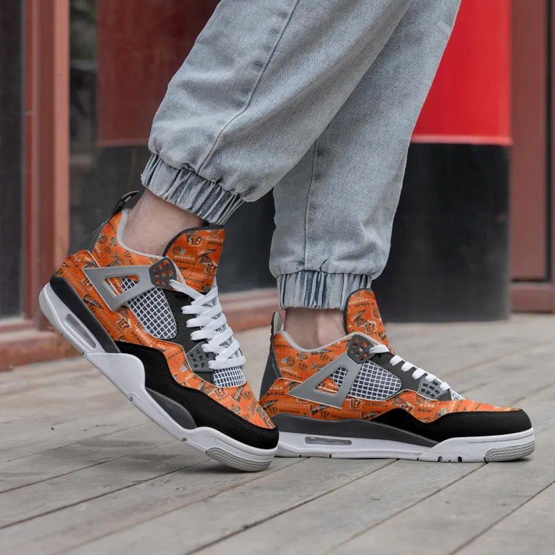 Cincinnati Bengals AJ4 Sneaker Size Chart