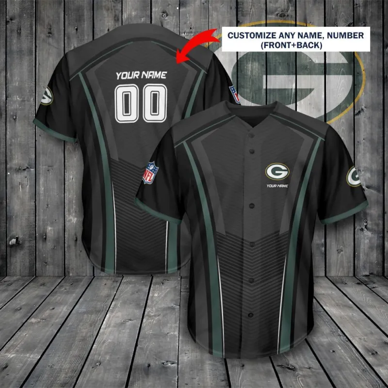 Green Bay Packers Baseball Jersey