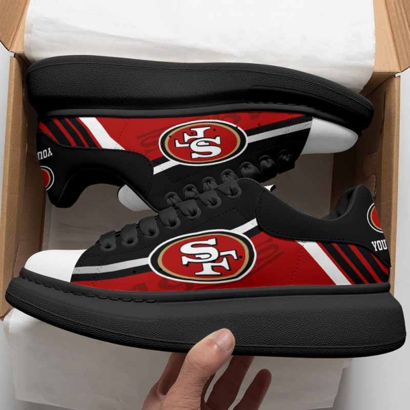 Customizable San Francisco 49ers MQ Sneakers