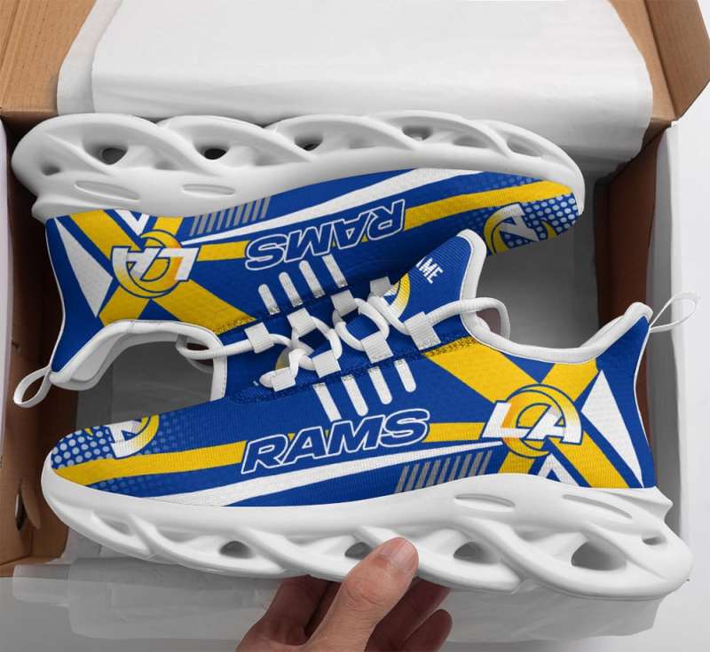 Los Angeles Rams Sneakers Back View