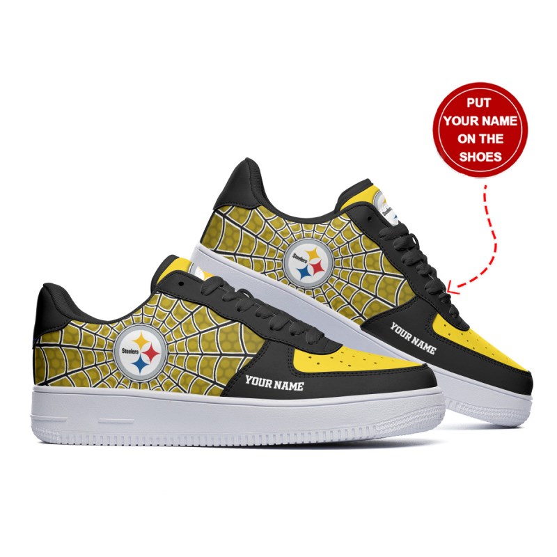 Pittsburgh Steelers Personalized AF1 Shoes