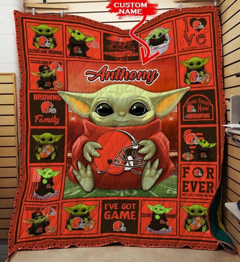 Cleveland Browns Quilt Image 2