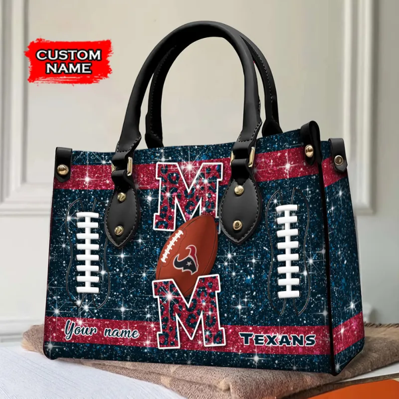 Houston Texans Leather Hand Bag Image 3
