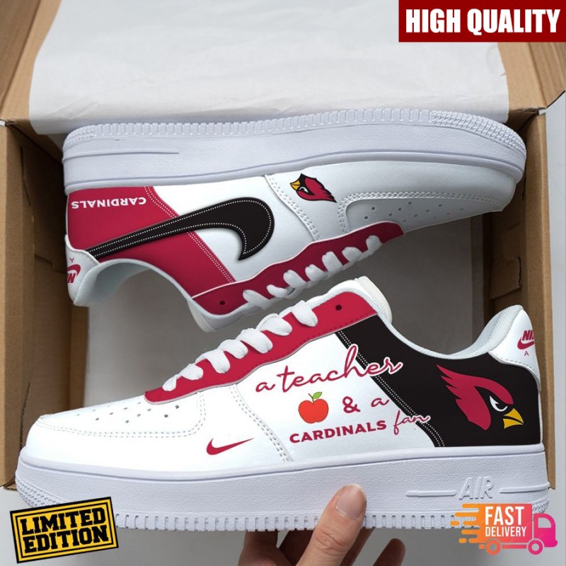 Arizona Cardinals Custom Job Nike Air Force Shoes – Heroine