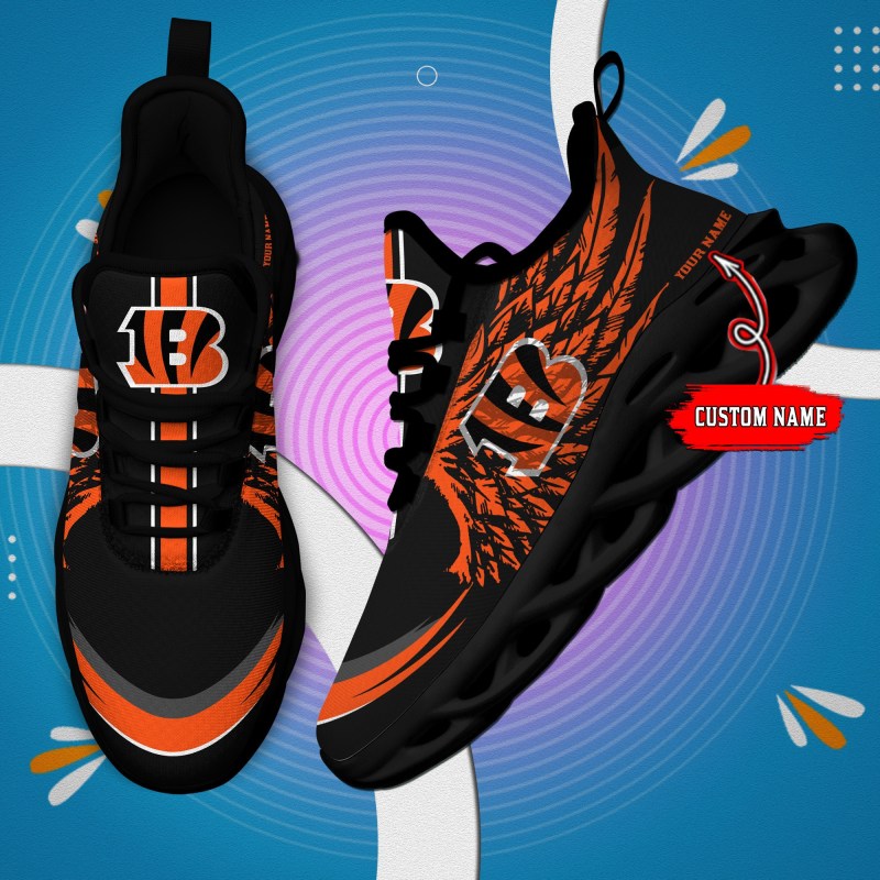 Cincinnati Bengals Personalized Sneakers