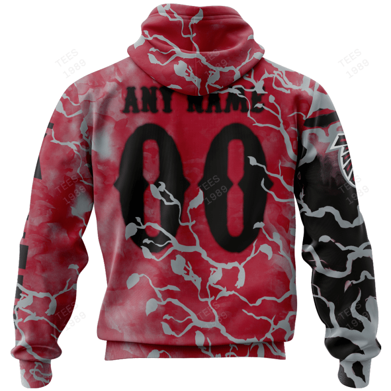 Atlanta Falcons Ugly Christmas Sweater Front View