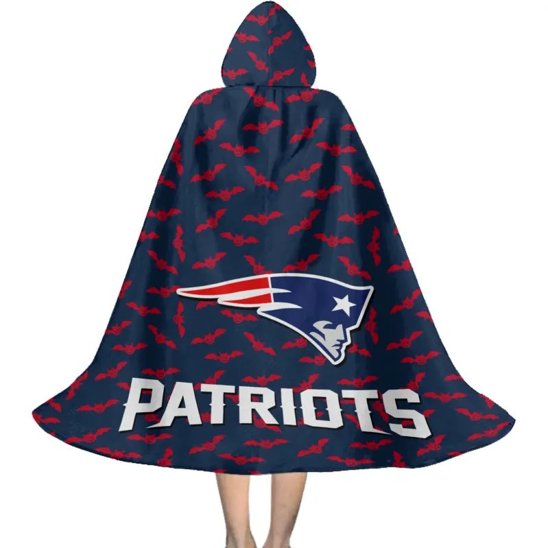 New England Patriots Halloween Cloak Back View