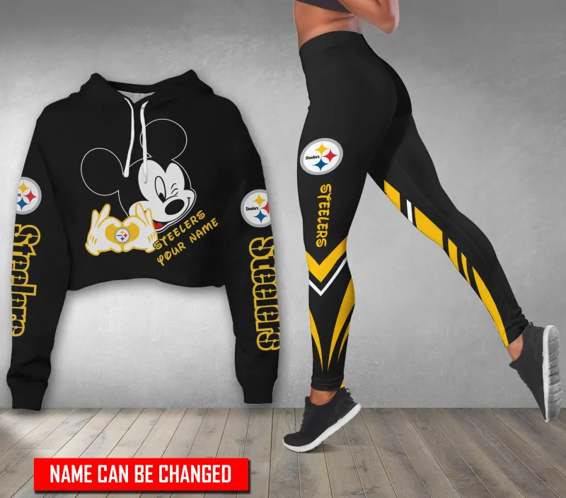 Pittsburgh Steelers Croptop Hoodie
