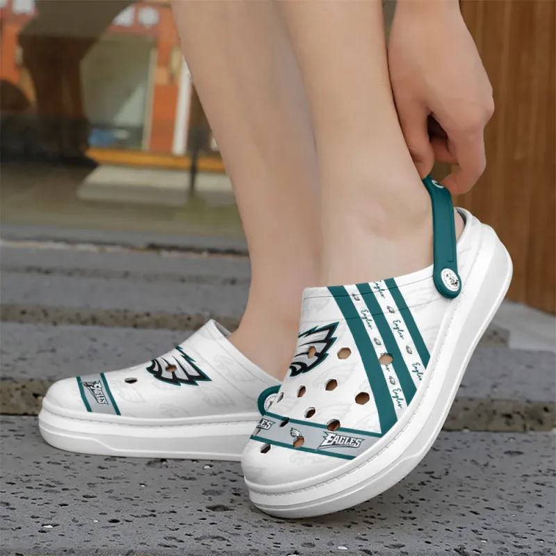 Philadelphia Eagles Limited Clog Side View
