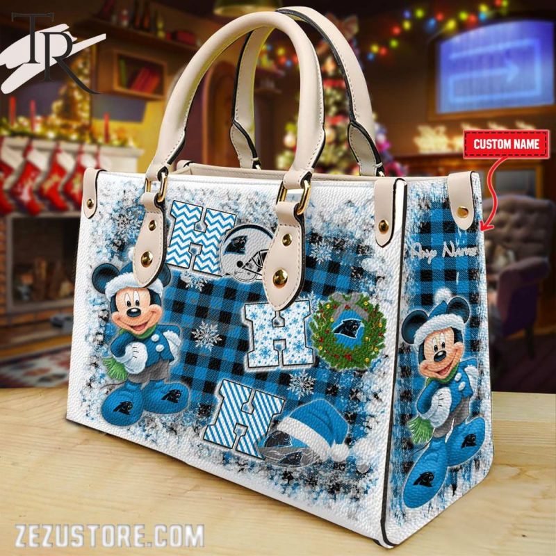 Carolina Panthers Ho Ho Ho Hand Bag