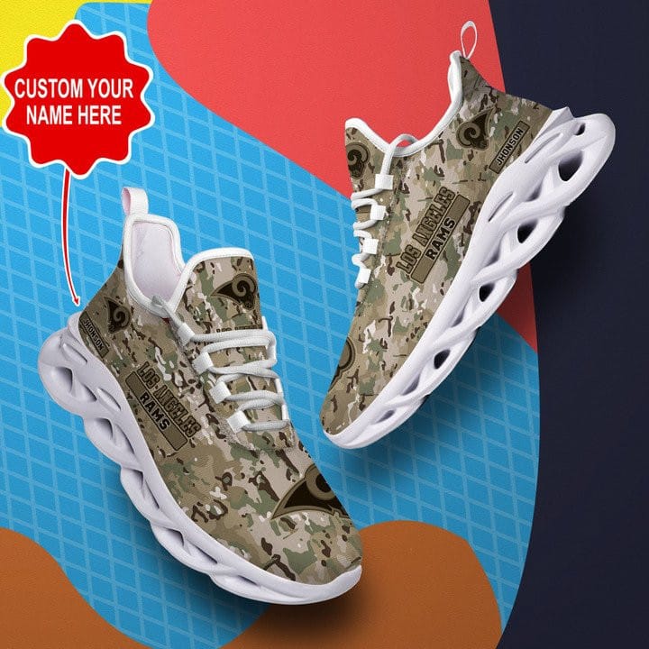 Los Angeles Rams Sneakers - Personalized