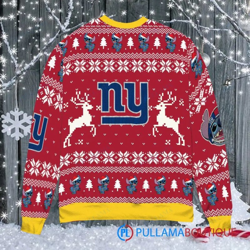 New York Giants Ugly Christmas Sweater 3