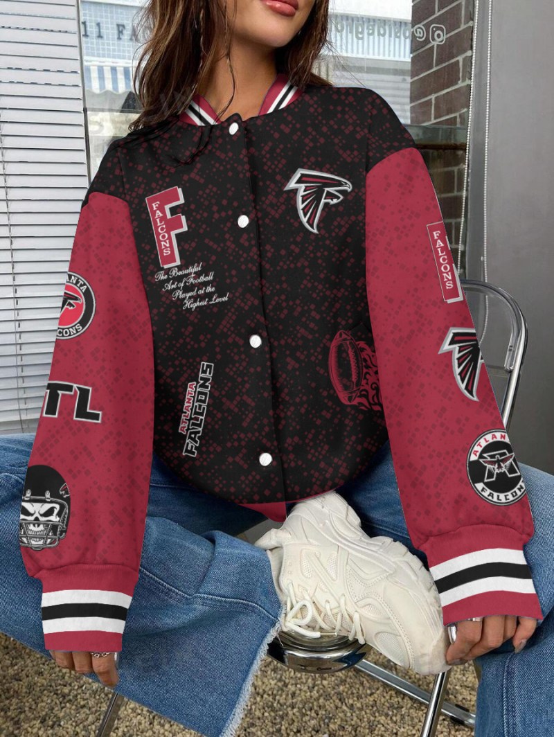Atlanta Falcons Varsity Jacket
