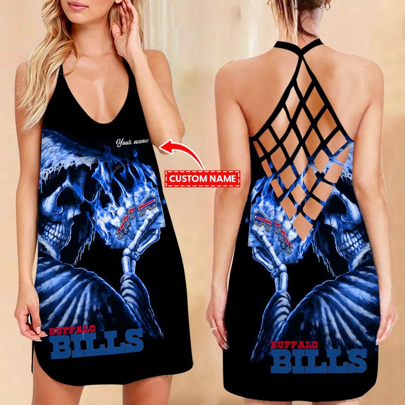 Buffalo Bills Personalized Criss-Cross Dress