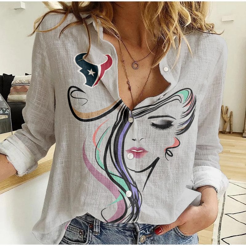 Houston Texans Woman Shirt Image 2