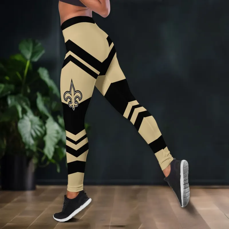 New Orleans Saints Leggings Image 2