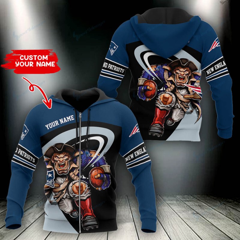 New England Patriots Personalized Hoodie