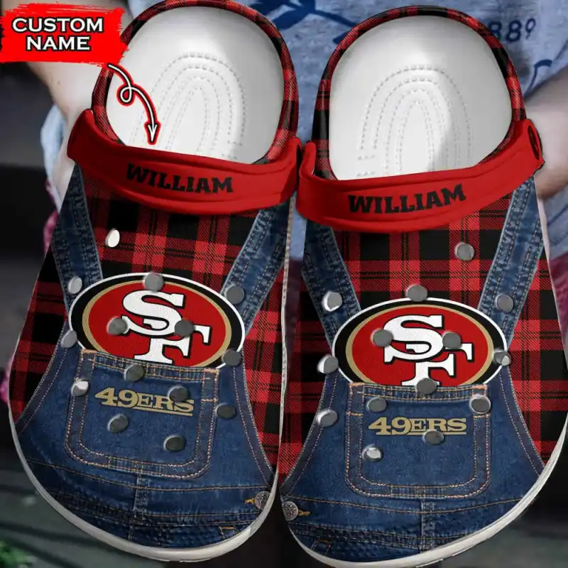 San Francisco 49ers Personalized Limited Clogs