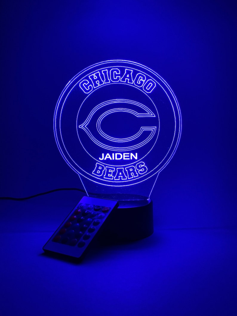 Chicago Bears LED Lamp
